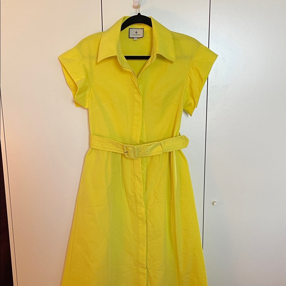 Tuckernuck Sunny Yellow Midi Dress